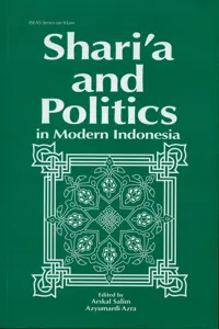 Shari'a and Politics in Modern Indonesia_cover