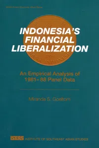Indonesia's Financial Liberalization_cover