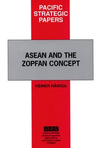 ASEAN and the Zopfan Concept_cover