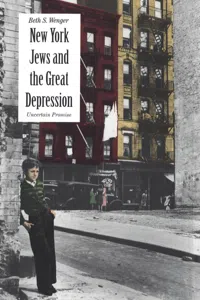 New York Jews and the Great Depression_cover