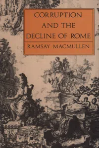 Corruption and the Decline of Rome_cover