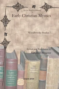 Early Christian Mystics_cover