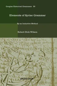 Elements of Syriac Grammar_cover