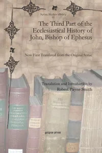 The Third Part of the Ecclesiastical History of John, Bishop of Ephesus_cover