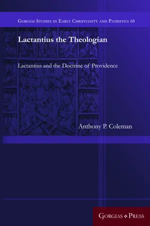 Lactantius the Theologian