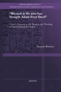 "Blessed is He who has brought Adam from Sheol"_cover