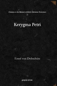 Kerygma Petri_cover