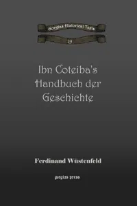 Ibn Coteiba's Handbuch der Geschichte_cover