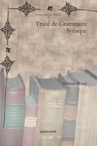 Traité de Grammaire Syriaque_cover