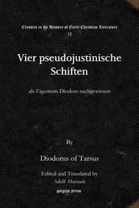 Vier pseudojustinische Schiften_cover