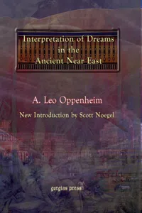 The Interpretation of Dreams in the Ancient Near East_cover