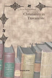 Christianity in Travancore_cover