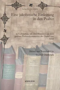 Eine jakobitische Einleitung in den Psalter_cover