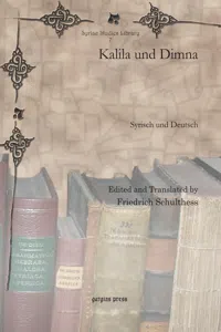 Kalila und Dimna_cover