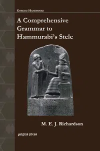 A Comprehensive Grammar to Hammurabi's Stele_cover