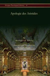 Apologie des Aristides_cover