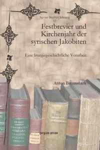 Festbrevier und Kirchenjahr der syrischen Jakobiten_cover