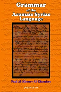 Grammar of the Aramaic Syriac Language_cover