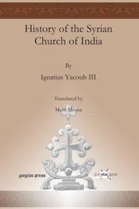 History of the Syrian Church of India_cover