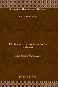 Études sur les Soubbas ou les Sabéens_cover