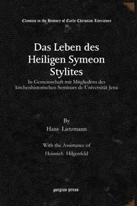 Das Leben des Heiligen Symeon Stylites_cover