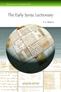 The Early Syriac Lectionary_cover