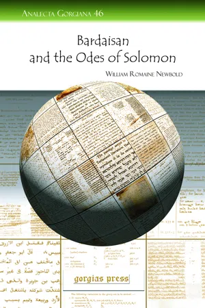 Bardaisan and the Odes of Solomon