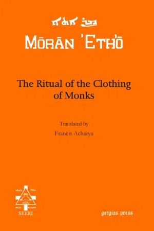 The Ritual of the Clothing of Monks