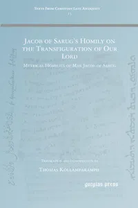 Jacob of Sarug's Homily on the Transfiguration of Our Lord_cover
