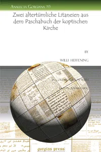 Zwei altertümliche Litaneien aus dem Paschabuch der koptischen Kirche_cover