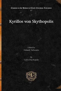 Kyrillos von Skythopolis_cover