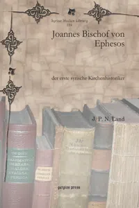 Joannes Bischof von Ephesos_cover