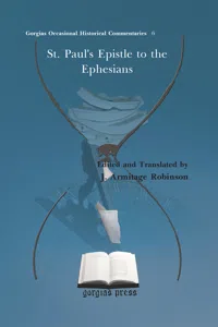 St. Paul's Epistle to the Ephesians_cover