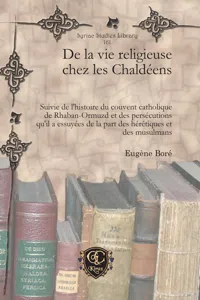 De la vie religieuse chez les Chaldéens_cover