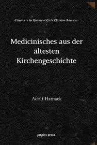 Medicinisches aus der ältesten Kirchengeschichte_cover