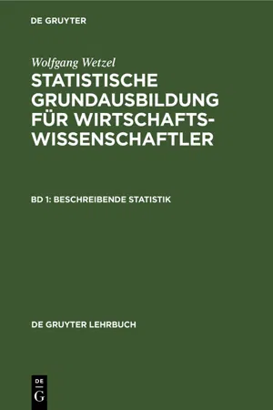 Beschreibende Statistik