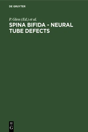 Spina bifida - neural tube defects