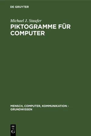 Piktogramme für Computer