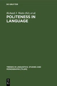 Politeness in Language_cover