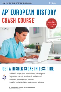 AP&reg; European History Crash Course Book + Online_cover