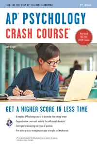 AP&reg; Psychology Crash Course Book + Online_cover