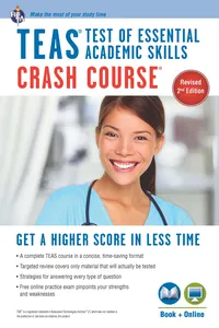 TEAS Crash Course Book + Online_cover