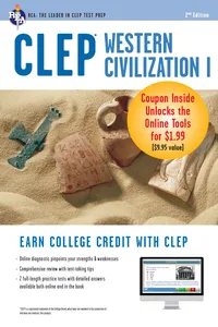 CLEP&reg; Western Civilization I Book + Online_cover