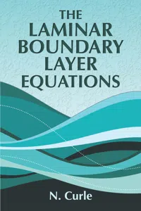 The Laminar Boundary Layer Equations_cover