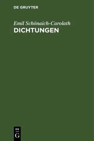 Dichtungen