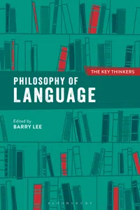 Philosophy of Language: The Key Thinkers_cover