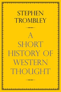 A Short History of Western Thought_cover