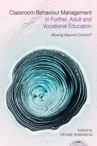 Classroom Behaviour Management in Further, Adult and Vocational Education_cover