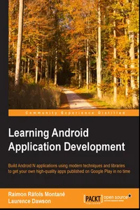 Learning Android Application Development_cover