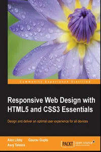 Responsive Web Design with HTML5 and CSS3 Essentials_cover